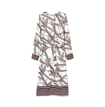 Dark yellow lace cut out swing dress